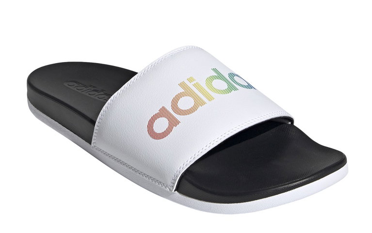 adidas Slides Adilette Comfort white/black Men - 1 Pair